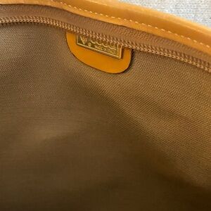 Gucci Beige Canvas Tote with Leather Trim